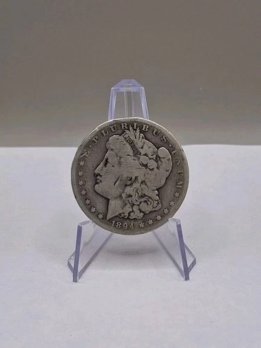 1894 S MORGAN SILVER DOLLAR FINE