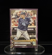 Ji-Man Choi 2022 Topps Gypsy Queen Mauve 2/75 #204 Tampa Bay Rays