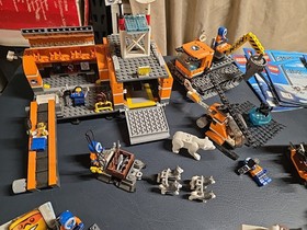 LEGO CITY Huge Lot Arctic Base Camp, Multiple Sets Complete