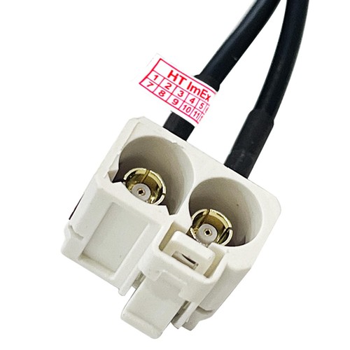 Adapter Kabel Antennen-Adapter Doppel-FAKRA auf 2 x Einzel-FAKRA für VW RCD RNS - Bild 6 von 7