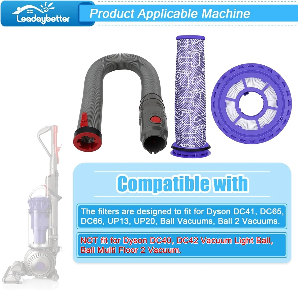 Stretch Hose Filter Assembly Intended for Dyson DC41 DC65 DC66 UP13 UP14 UP20 - Image 3 of 4