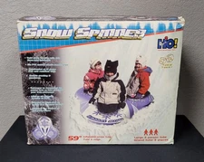 H2O Snow Spinner Inflatable Snow Tube 59 Inch Seats 3 People