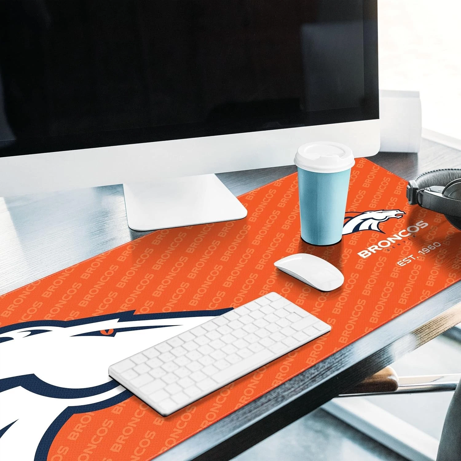 Football Logo Series Desk Mat