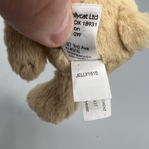 Jellycat Tiny Baby Bashful Bear - Honey Bear Tiny - Baby Little Bear 5 Zoll - Bild 5 von 5