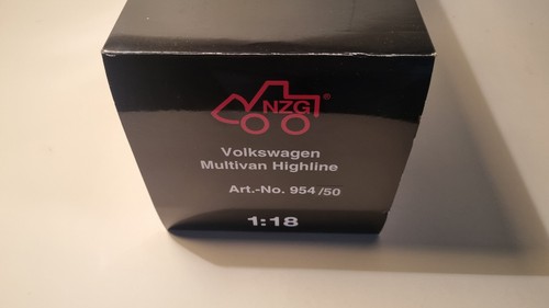 NZG Volkswagen VW Multivan Highline Leerkarton mit Styropor 1:18 S035-155 - Picture 2 of 6