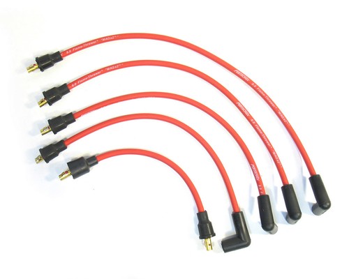 Pertronix Ignition 804412, 8Mm Spark Plug Wire Set Austin/Mg 4-Cylinder Red - Picture 2 of 9