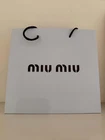 Miu Miu Paper Bag 26cm x 25cm x 11cm