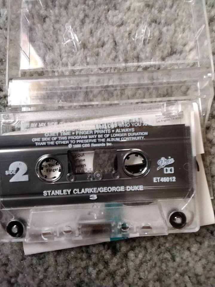 3 by Stanley Clarke (Bass) (Cassette, May-1990, Sony Music Distribution (USA)) Foto 2 de 3