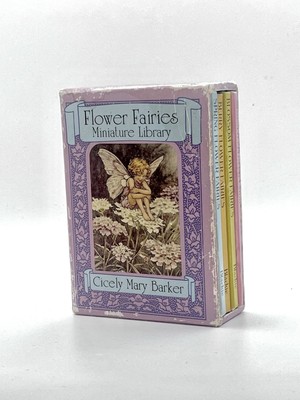 Flower Fairies Miniature Library Cicely Mary Barker 3'' x 4'' Hardback Books 1981