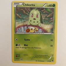 Pokémon TCG Breakpoint Chikorita Card 1/122 Common