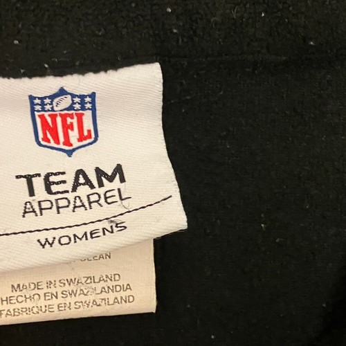 NFL Fleece 1/4 Zip Green Bay Packers Black Womens XL Pullover Logo Sports - Picture 5 of 10