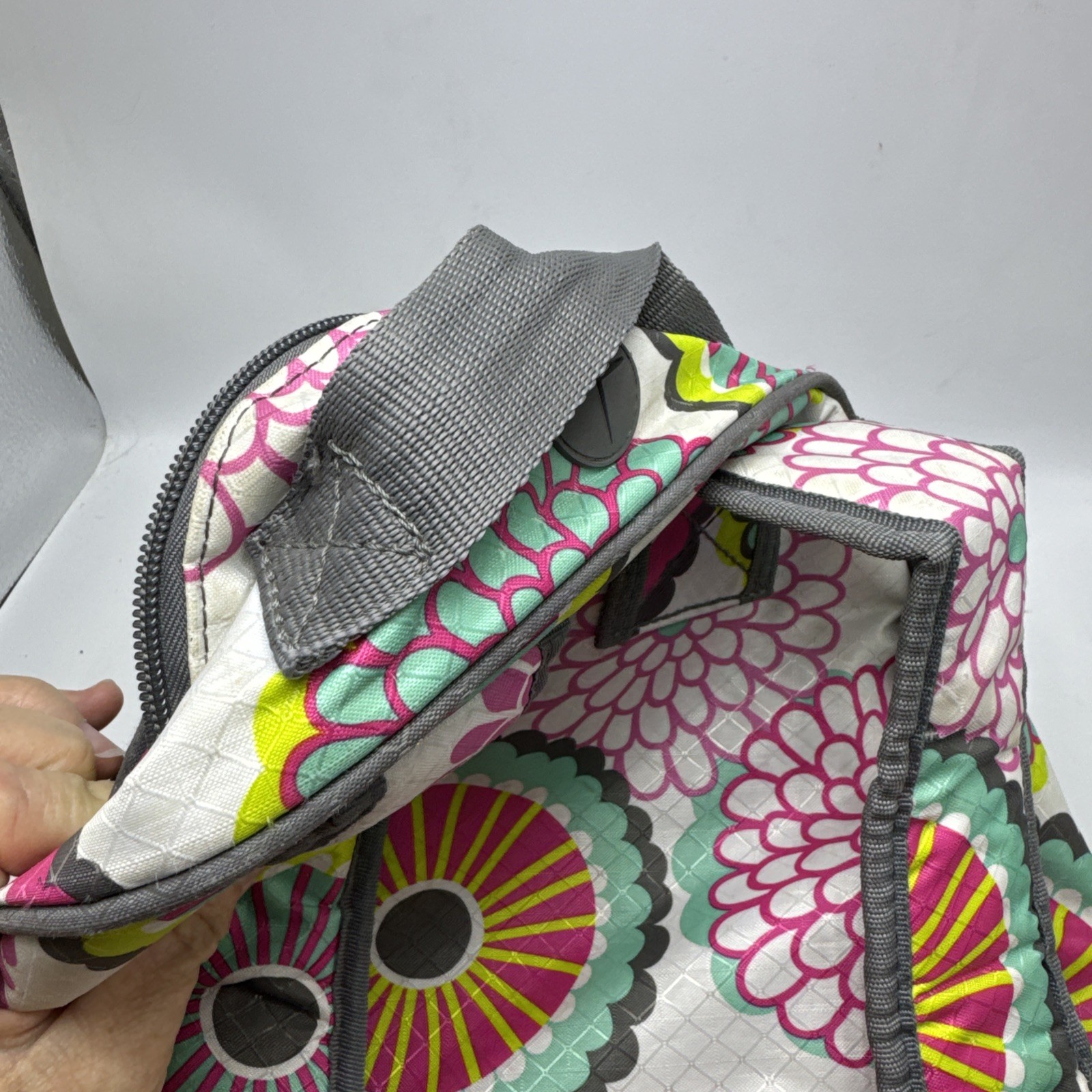 Thirty-One Large Backpack Bubble Bloom Floral Mul… - image 16