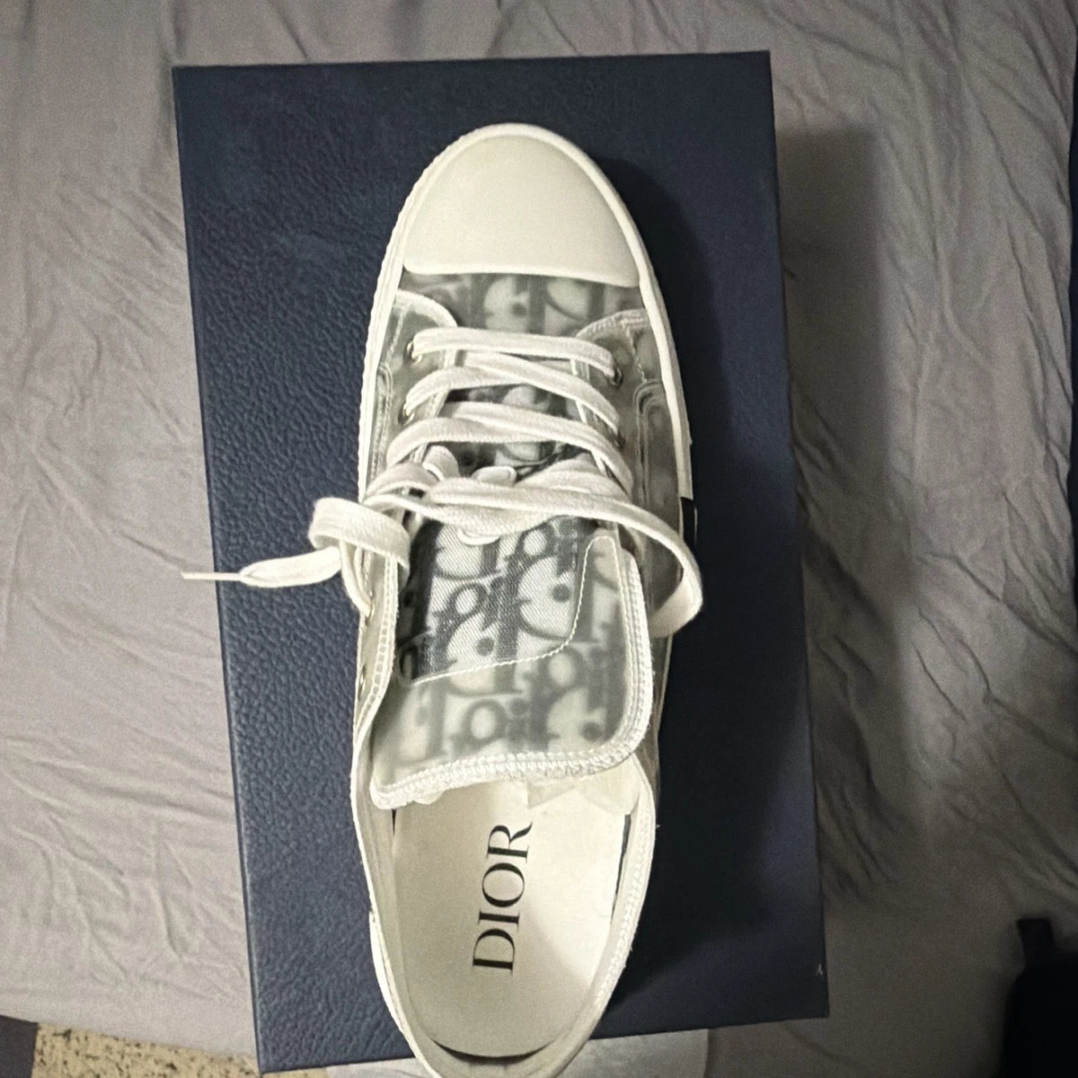 Dior B23 Low Top Oblique White 2019 for sale | eBay