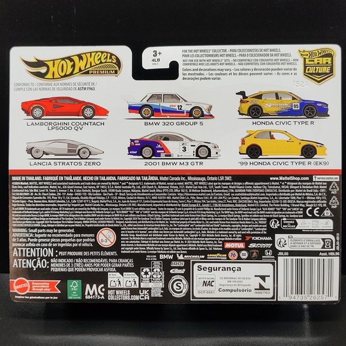 Hot Wheels '99 Honda Civic Type R (EK9) & Type R š„ 2025 Car Culture 2 Pack - Picture 4 of 4