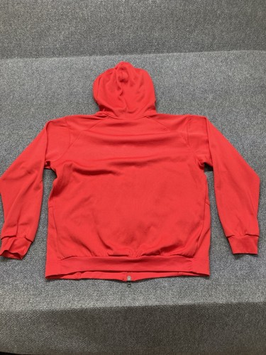 Nike Dry Fit Hoodie Youth Size XL Red Long Sleeve Full Zip - Picture 9 of 10
