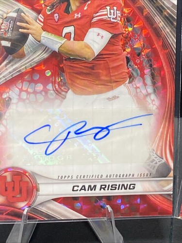 2024 Bowman's Best Cam Rising Auto’s 04/ One 0+28/99 Utah BOA-CR￼ - Picture 3 of 10