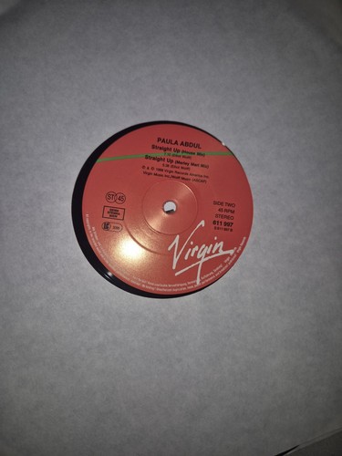 Paula Abdul: Straight Up, Virgin-12"-Maxi, nm-/ex - Bild 5 von 5