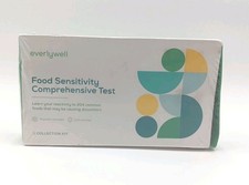 Everlywell Food Sensitivity Allergy Test Kit (Test 204Foods) EXP 01/31/2027