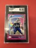 2024 Panini Donruss Optic - Rated Rookie D.J. James #222 Pink Prizm (RC) SGC 8.5