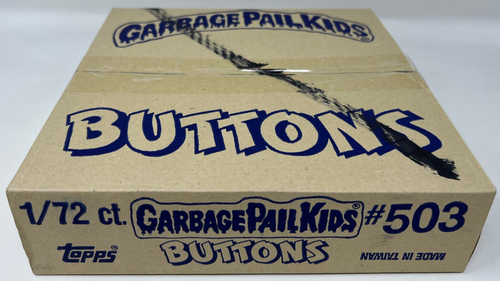 Topps 1986 Garbage Pail Kids Buttons 72 Count New Unopened Factory Sealed Box - Picture 3 of 6