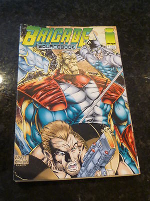 BRIGADE SOURCEBOOK Comic - Vol 1 - No 1 - Date 08/1994 - Image Comics