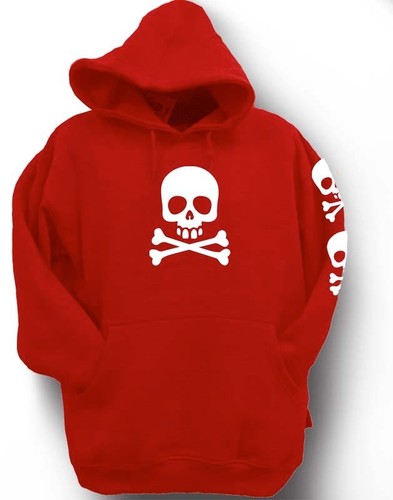 NUEVA SUDADERA CON CAPUCHA GRÁFICA PARA HOMBRES "SKULL" HIPSTER FUNNY MMA ROCK & ROLL GRAPHIC PULLOVER - Imagen 6 de 7