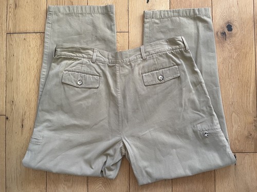 Pantalón cargo Napapijri para hombre 56 W38 L32 beige caminar senderismo aire libre - Imagen 8 de 12