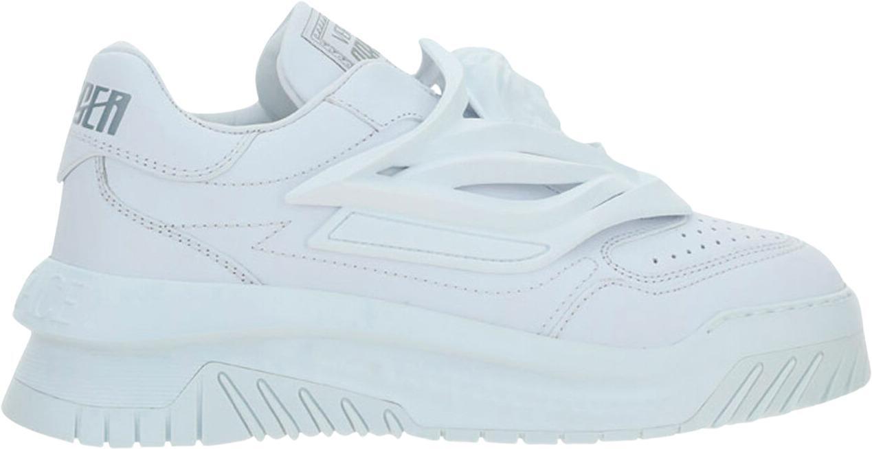 Versace Odissea Medusa Head Sneakers White Leather Chunky Designer 42.5 US 9.5 Versace Odissea Women White Sneakers New | eBay main image 3