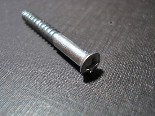 1 Chevy Buick Cadillac GM #9 x 1-1/2" with #6 phillips head chrome screw NORS - Picture 1 of 3