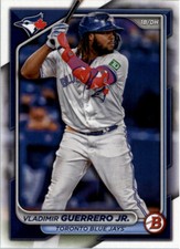 2024 Bowman Base Paper Vladimir Guerrero Jr. #97 Toronto Blue Jays Baseball Card