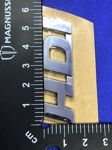 Logo Badge emblème PEUGEOT HDI 106 107 206 306 406 207 307 407 Original - Imagen 23 de 23
