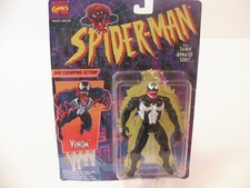 Marvel Venom Jaw Chomping Action Figure Animated Series 1994 ToyBiz New Sealed