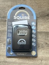 Brand New: Squire Key Keep 1 Key Safe , Combination Key Safe In Black