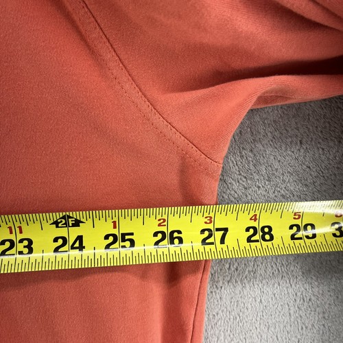 Greg Norman The Greenbrier Collection Sweater Mens 2XL Salmon Pink 1/4 Zip Golf - Picture 15 of 16