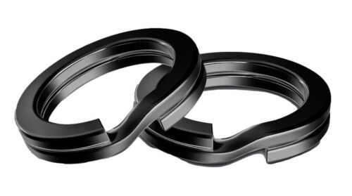 Split Rings Hardened Stainless Steel Ultra Heavy Duty Hoop Fishing Links Hoops - Picture 71 of 72