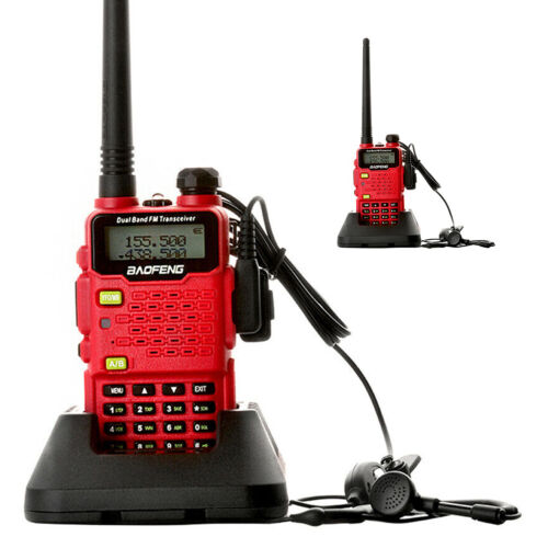 2 un. Walkie Talkie BAOFENG UV-5R5 VHF/UHF inalámbrico de dos vías senderismo al aire libre - Imagen 11 de 14