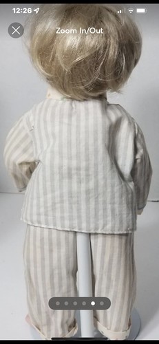 Danbury Mint Porcelain Doll DANNY 1993 Linda Tromble Tooth Fairy Visit 13" - Afbeelding 10 van 12