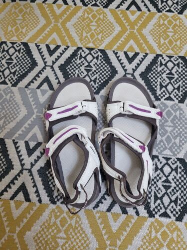 EUC Nike ACG Adjustable Walking Hiking Sports Sandals size 4.5 EU 38 Cream Brown - Picture 8 of 16