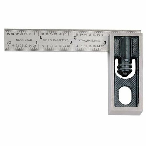 Starrett 13A 4" 4R Grad Double Square - 第 1/1 張圖片
