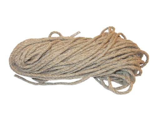 Linen Flax Hemp 100% Natural Rope Cord 1.5mm, 2.2mm, 3mm, 5mm, 8mm, 10mm, 12mm - Picture 7 of 12