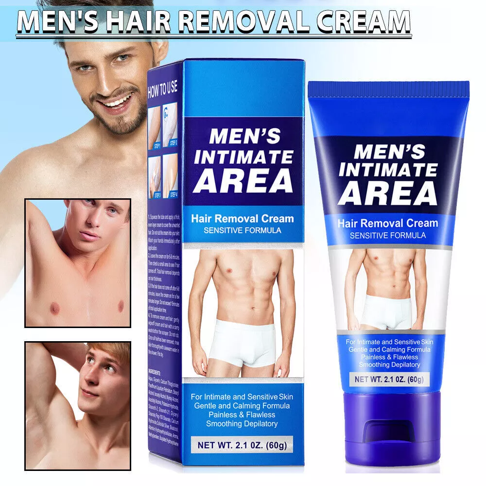 Pubic hair 2024 removal cream men
