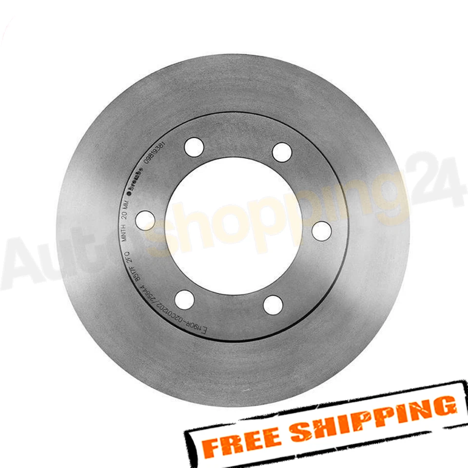 Brembo 09.8193.81 297mm Front Disc Brake Rotor for 1995-2004 Toyota Tacoma - Image 2 of 4