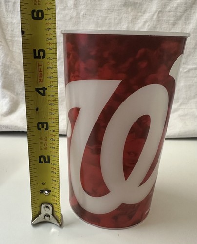 Taza de recuerdo de plástico Natitude de los Washington Nationals 2013 - Imagen 7 de 7