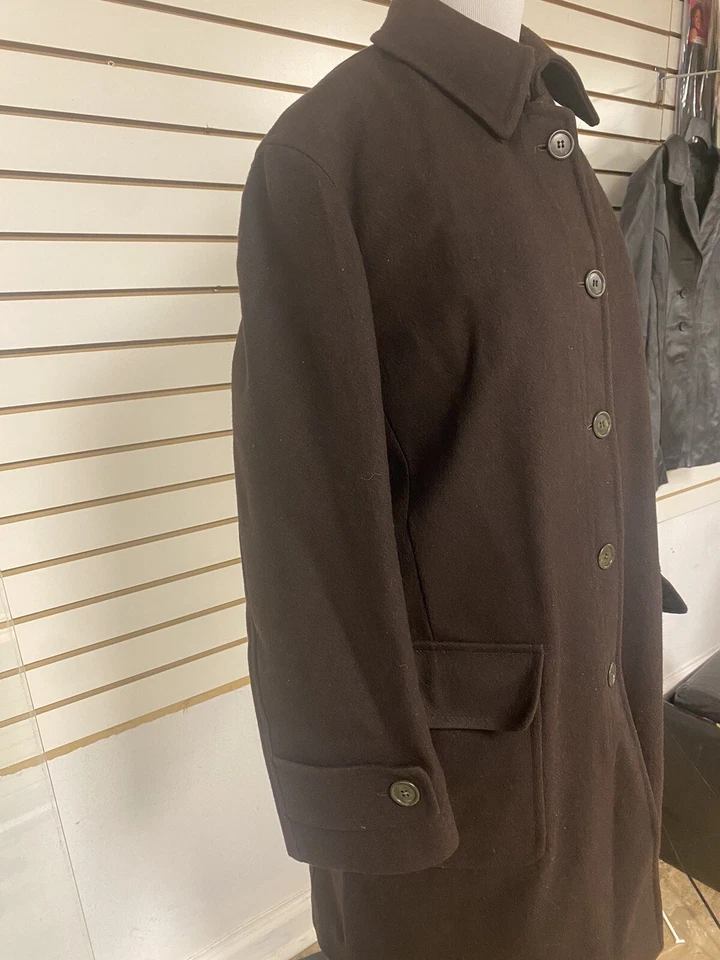 Abrigo Chaqueta Perry Ellis Portfolio Mujer Talla Mediana Lana Invierno Foto 4 de 4