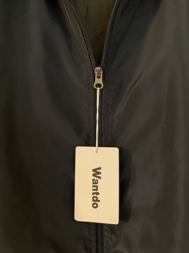 Wantdo Herren Full Zip Navy Windbreaker Jacke, Gr. 2XL - Bild 2 von 5