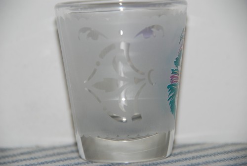 Mardi Gras Mask Souvenir Shot Glass - Collectible Barware - Picture 4 of 4