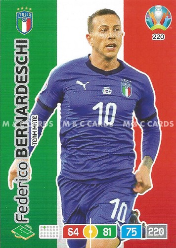 PANINI ADRENALYN EURO 2020 Karten ITALIEN / NIEDERLANDE / POLEN / PORTUGAL / RUSSLAND - Bild 16 von 93
