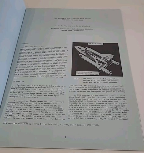 Vintage 1982 NASA Press Information TRW RCA News & Information Space Shuttle 8E - Foto 20 di 24