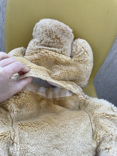 Super Cute Large Vintage Dog How Water Bottle Cover Stuffed Animal Plush Toy 19” - 第 6/6 張圖片