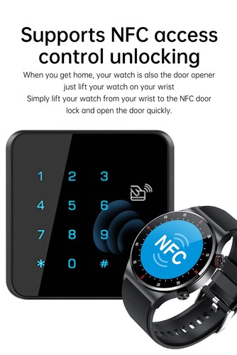 GPS ECG+PPG Bluetooth Call Smart Watch Men 2024 Sports Bracelet NFC Waterproof - Picture 18 of 29